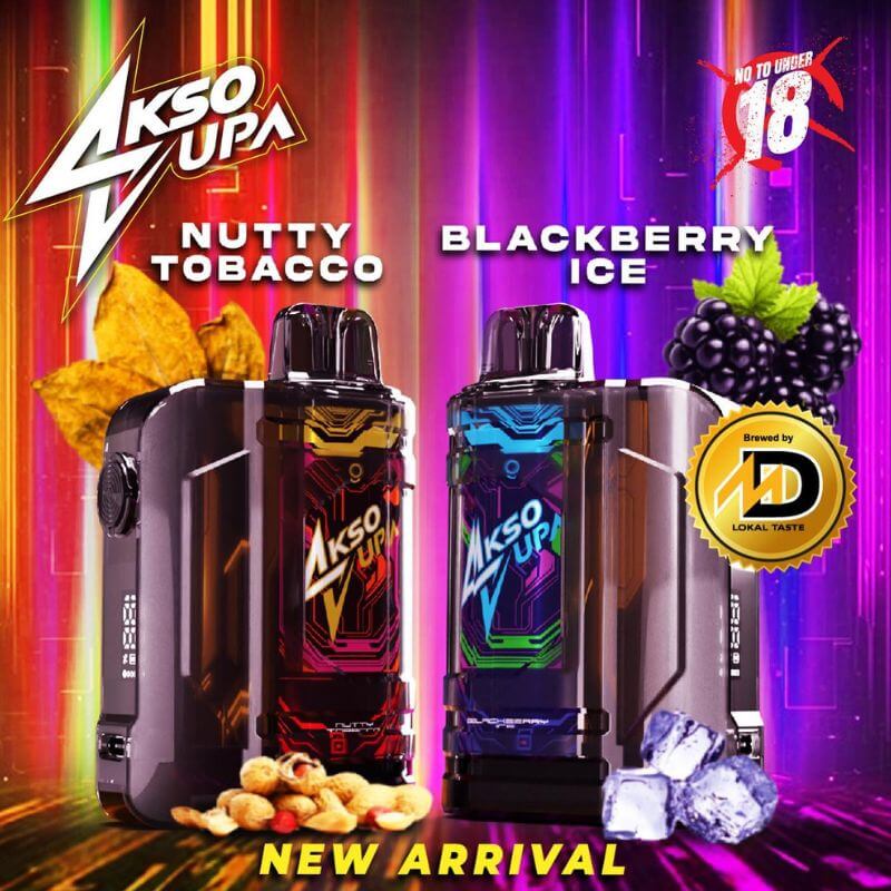 AKSO-SUPA-NUTTY-TOBACCO-AND-AKSO-SUPA-BLACKBERRY-ICE-SG-VAPE-SG-PARTY