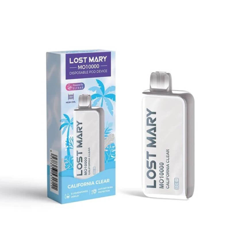 ELFBAR-LOST-MARY-MO-10000-California-Clear-SG-Vape-Party