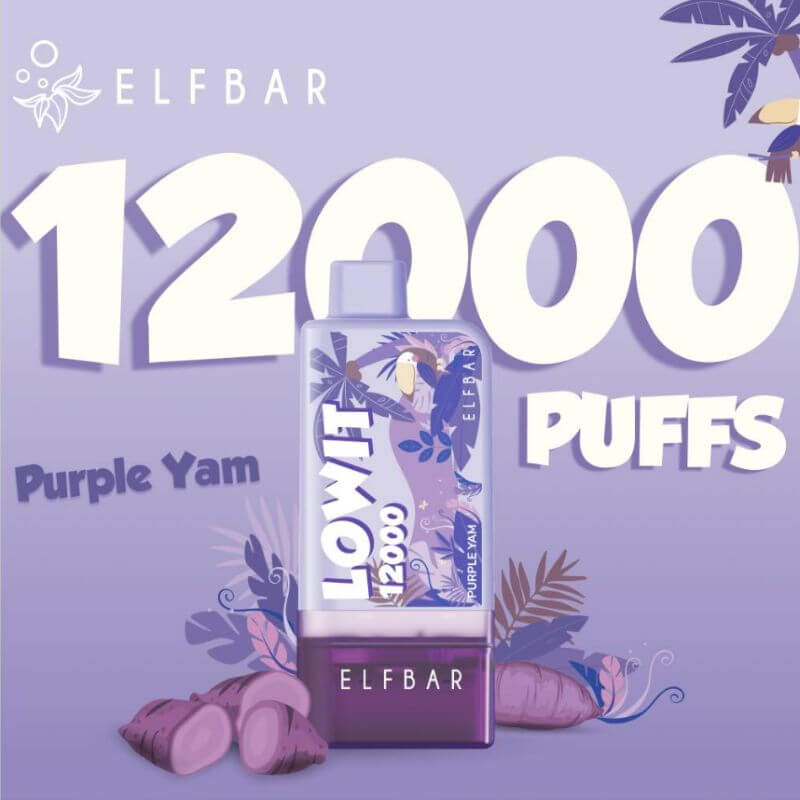 ELFBAR-LOWIT-12K-Purple-Yam-SG-Vape-Party