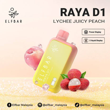 ELFBAR-RAYA-D1-13000-LYCHEE-JUICY-PEACH-SG-Vape-Party