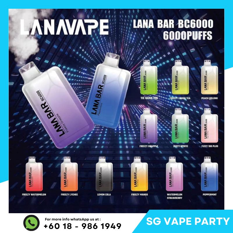 LANA-BAR-6000-SG-Vape-Party