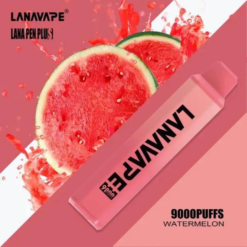 LANA-PEN-PLUS-9000-WATERMELON-SG-Vape-Party