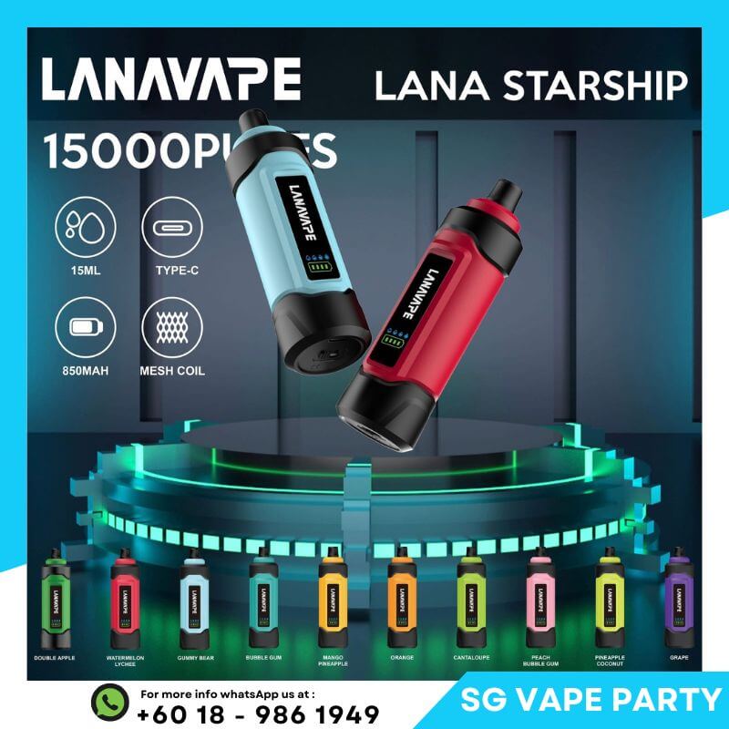 LANA-STARSHIP-15000-SG-Vape-Party