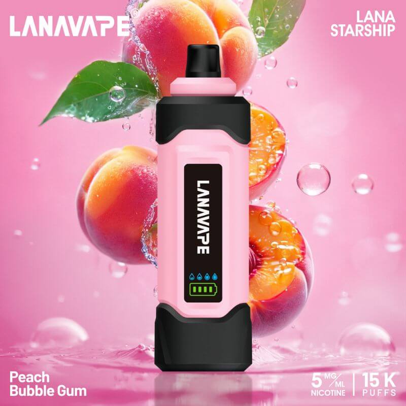 LANA-STARSHIP-PEACH-BUBBLE-GUM-SG-Vape-Party