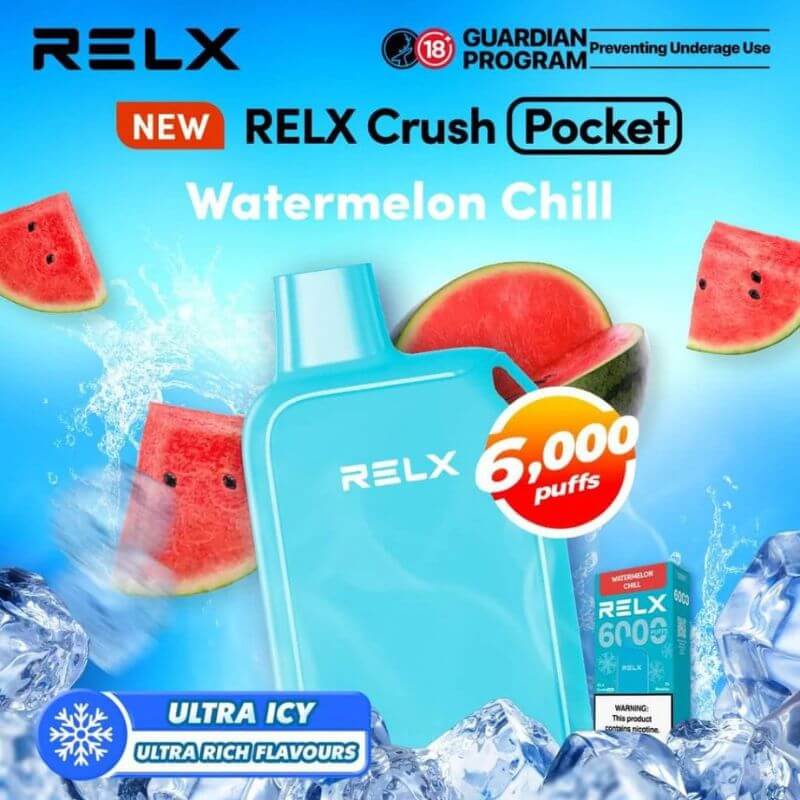 RELX-CRUSH-6000-WATERMELON-CHILL-SG-VAPE-PARTY