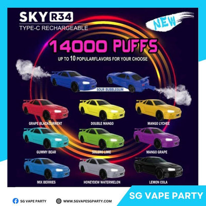     SKY-R34-SG-Vape-Party