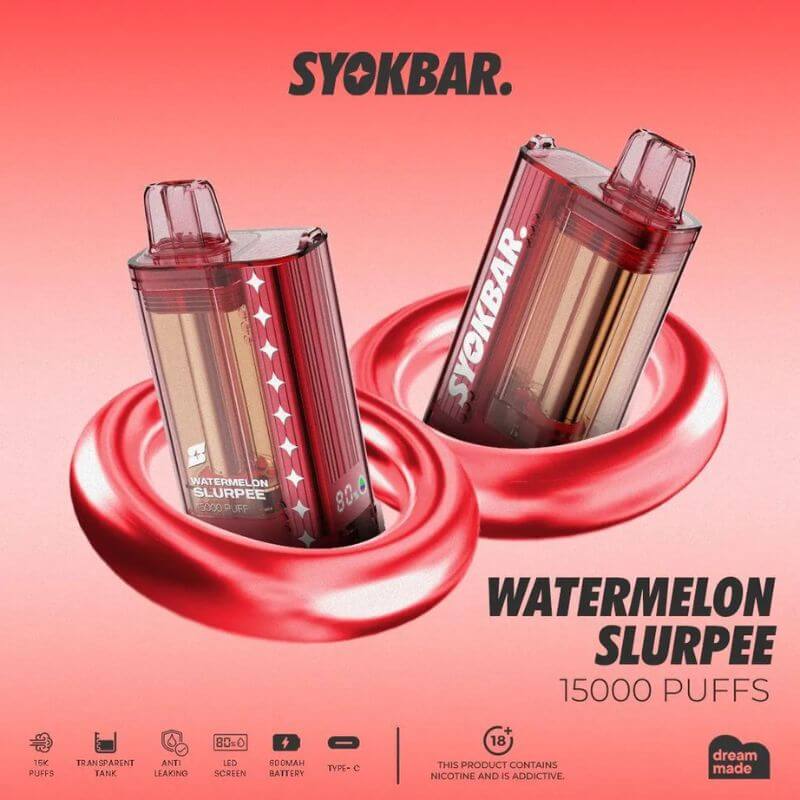 SYOKBAR-15000-WATERMELON-SLURPEE-SG-VAPE-PARTY