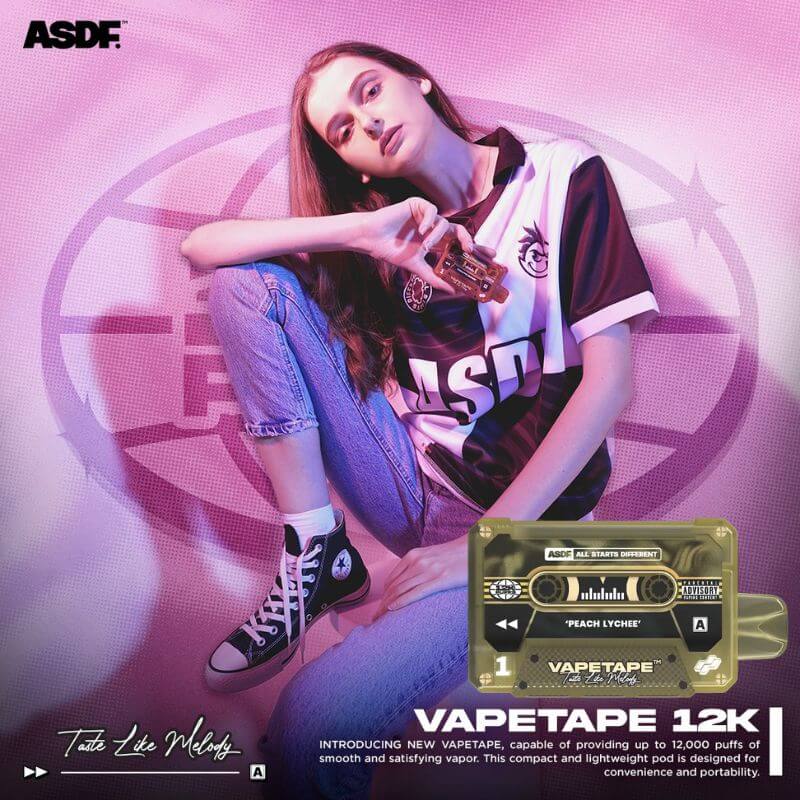 VAPETAPE 12000 PEACH LYCHEE