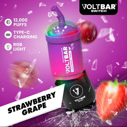 VOLTBAR-SWITCH-12K-STRAWBERRY-GRAPE-SG-Vape-Party